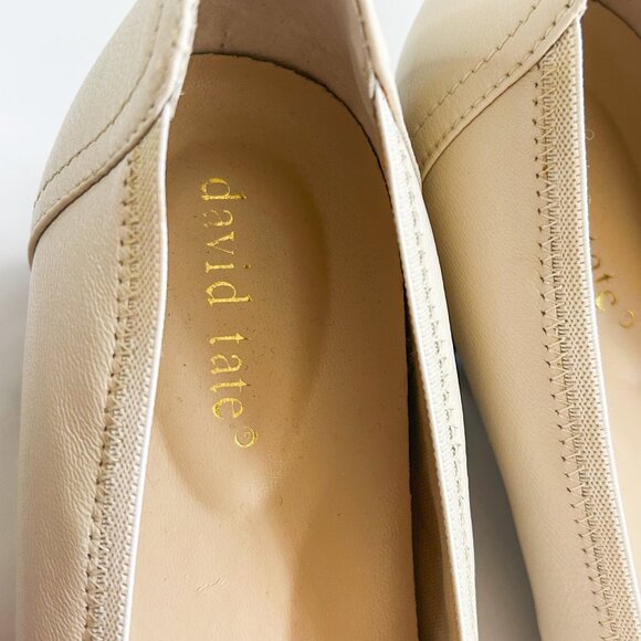 David Tate Women's Madera Bone Lamb Block Heel Shoes - Picture 9 of 15